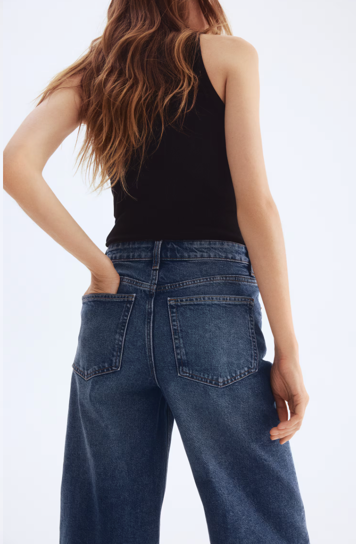 H&M Baggy Wide Denim | Sz 16 (N111N19)