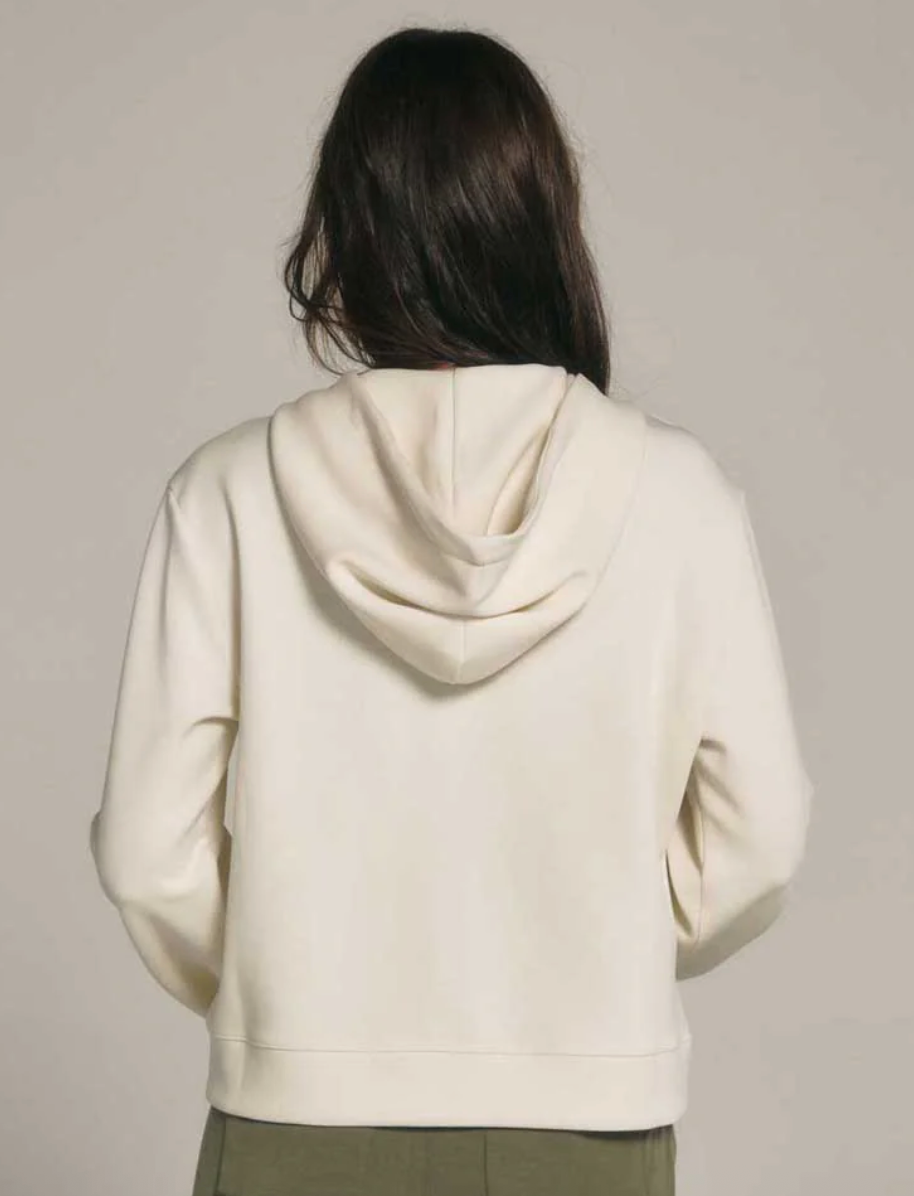 7 Diamonds: Women's Rev Full Zip Hoodie in Cream | Large (N187C8)