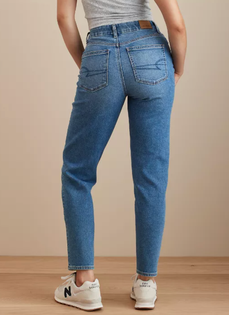 American Eagle Stretch Mom Jeans | Size 8 (N199C8)