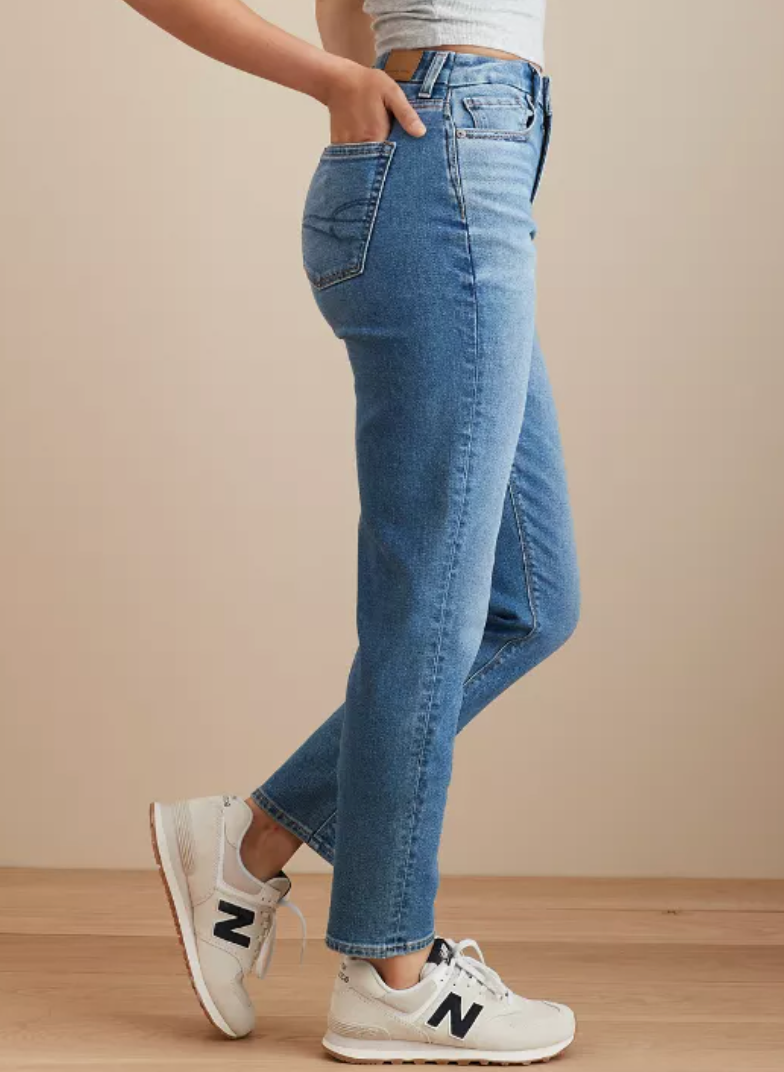 American Eagle Stretch Mom Jeans | Size 8 (N199C8)