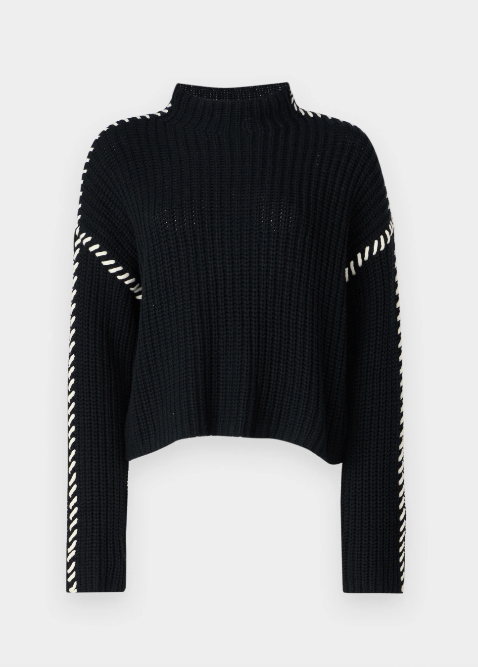 Vero Moda Black Knit Sweater | Sz Small (D033L4)
