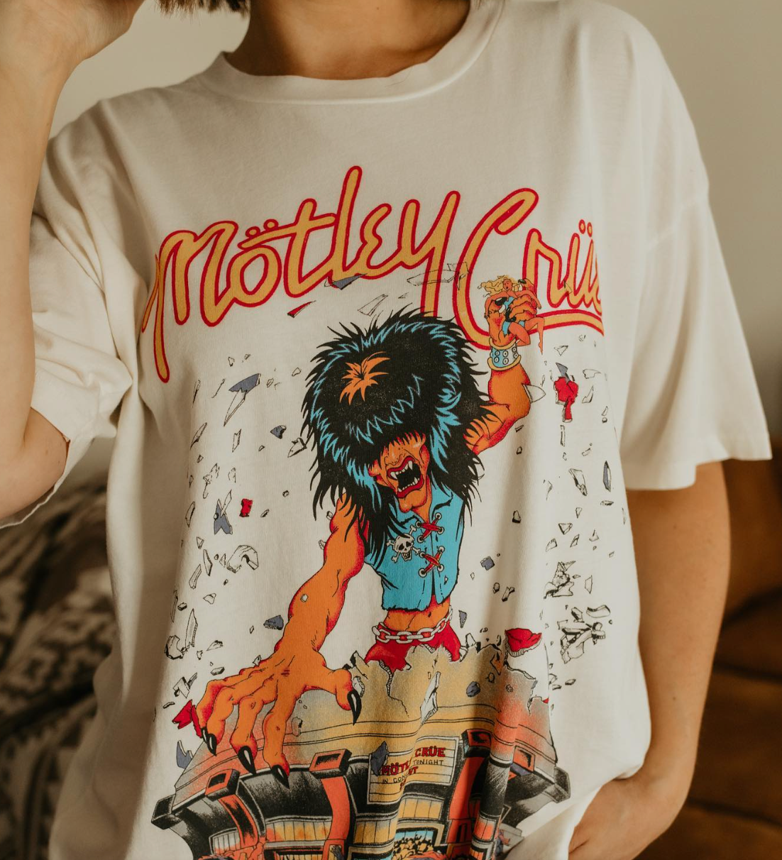 Daydreamers Motley Crue Shirt | Sz Large (D031R5)
