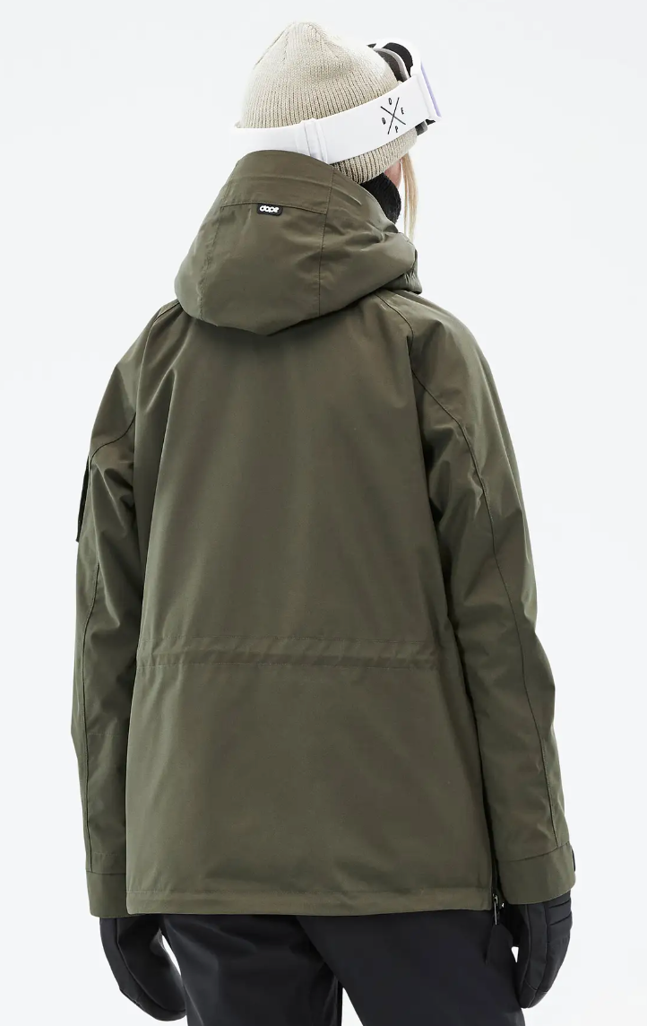 Annok W Snowboard Jacket Women Olive Green NWT | Sz Small (D006R5)