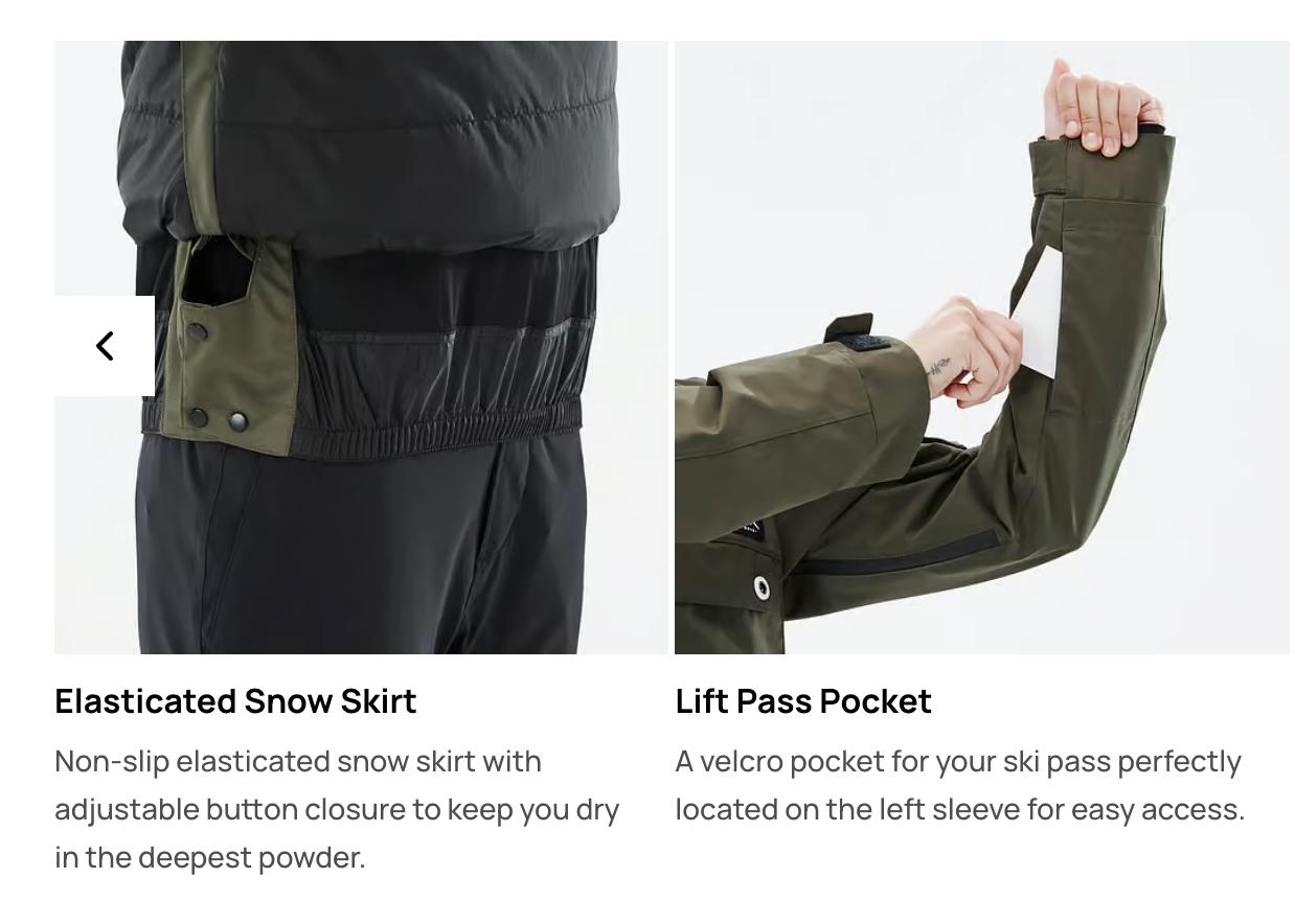 Annok W Snowboard Jacket Women Olive Green NWT | Sz Small (D006R5)