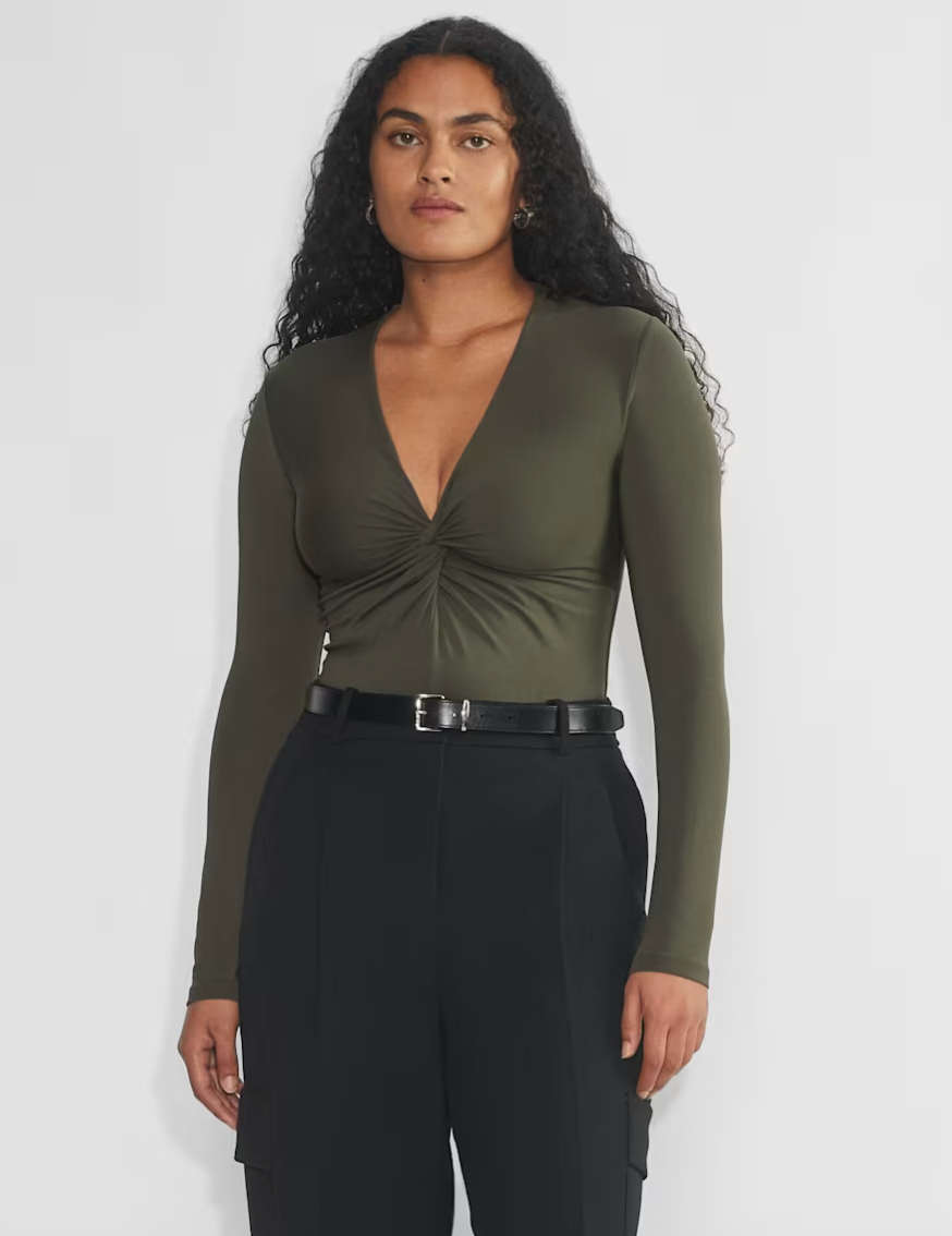 Aritzia NWT Contour Malvina Long Sleeve Top | Sz Small