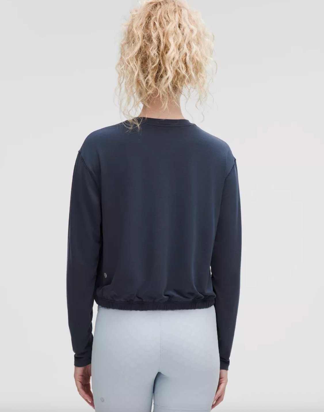 Lululemon Jersey Elastic-Hem Long-Sleeve Shirt | Medium (D022R5)