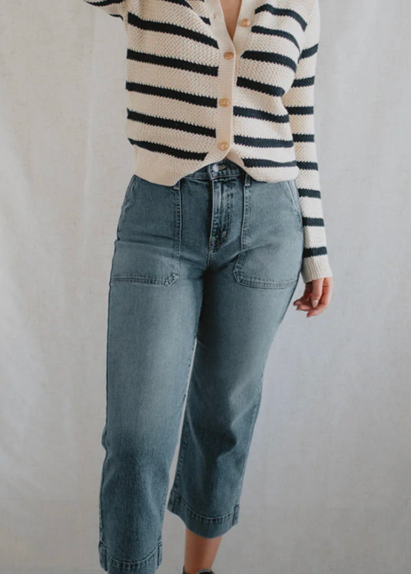 Modern American Farrah Utility Jeans (27" inseam)  | Sz 29