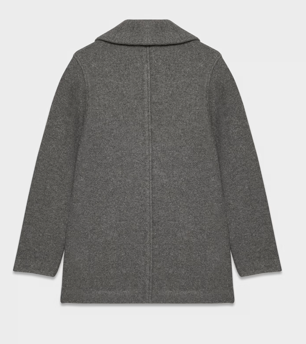 The Group Shawl Merino Wool Below-Bum Jacket (new without tag) | Sz Small