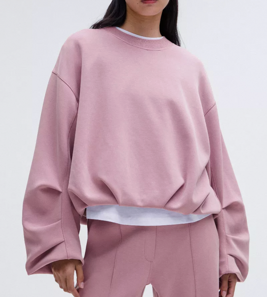 Lululemon Softstreme Voluminous-Sleeve Pullover (pants also listed) | Sz Large (F42A1)