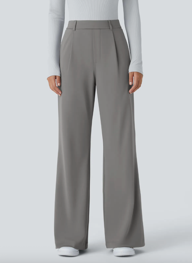 Halara NWT Flex™ High Waisted Pocket Work Flare Pants | Sz Medium (F102C1)