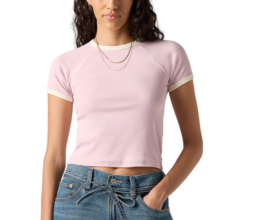 Levi's Lilac Baby Tee | Sz Medium (Small fit) (CS22W8)
