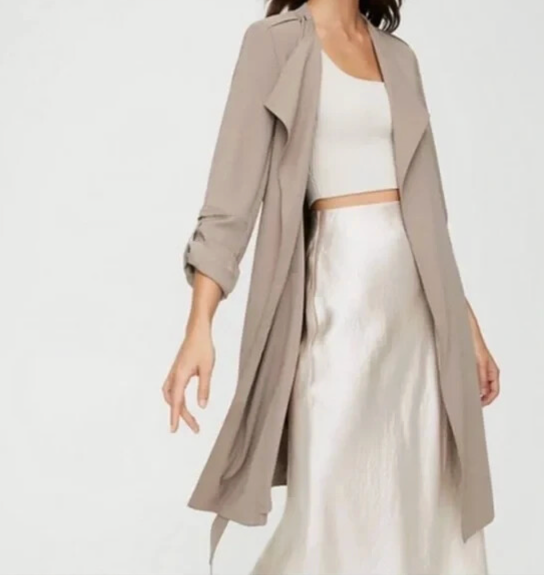 Babaton Lightweight Trench Coat | Sz XS (M160K6)