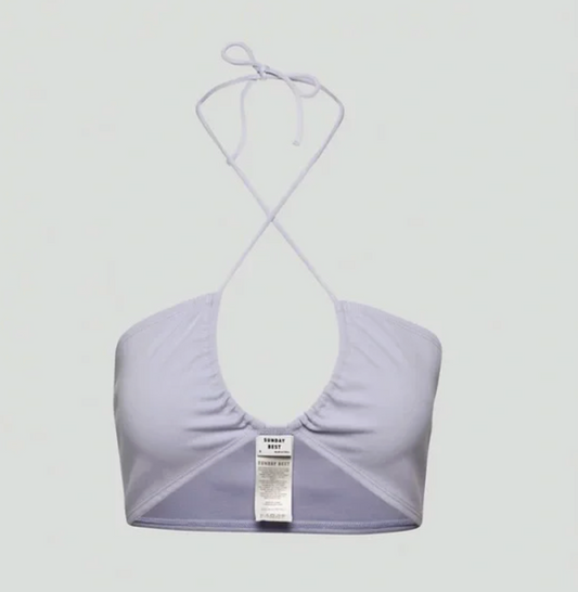 Sunday Best Cora Halter Top (lilac or mocha) | Sz Medium (CS40S5)(CS41S5)