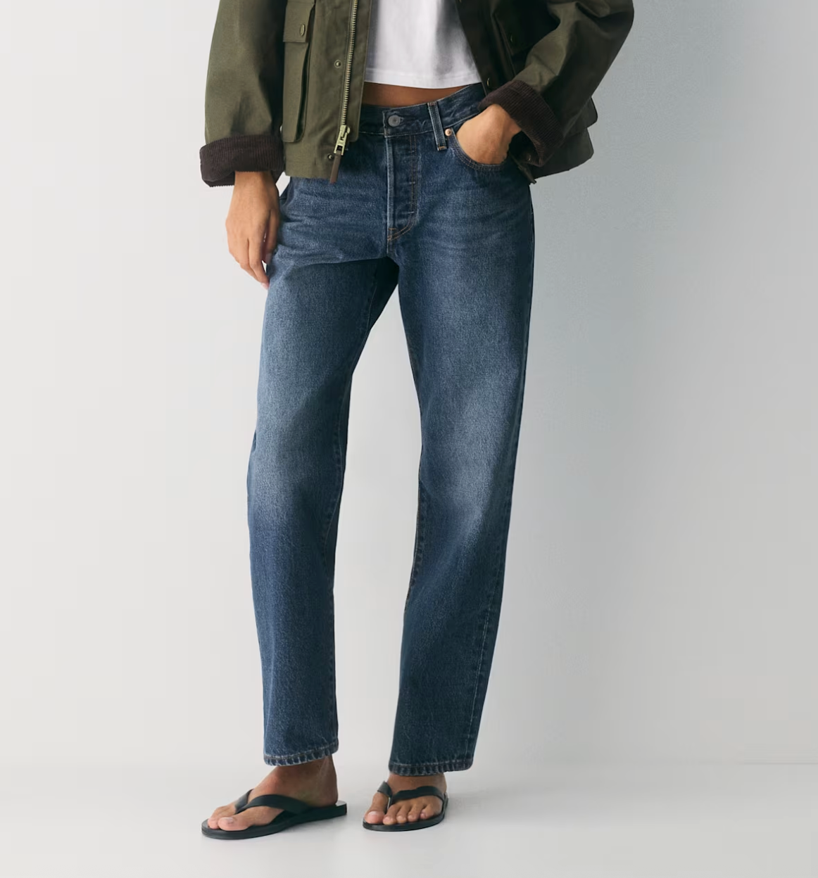 Levi's 501 90s Denim Medium Blue Wash | Sz 26 (M161K6)