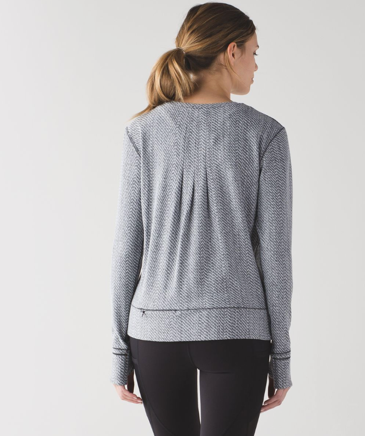 Lululemon Grey Rush Hour Long Sleeve | Sz 10 (correction)