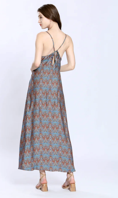 See U Soon Cornflower Aztec Dress NWT | Small