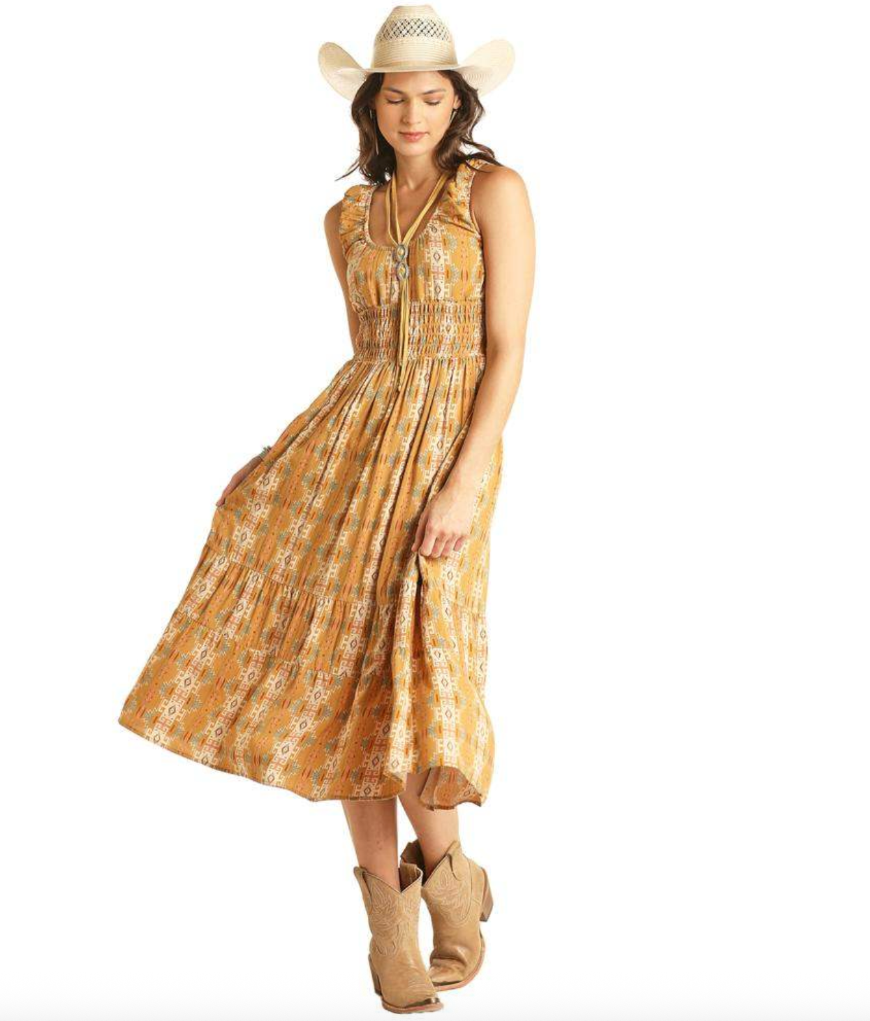 Rock & Roll Aztec Dress NWT | Medium