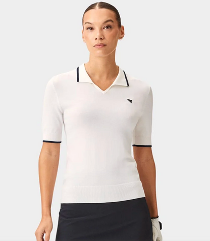  Macade Vera White Polo Golf Shirt NWT | Small 