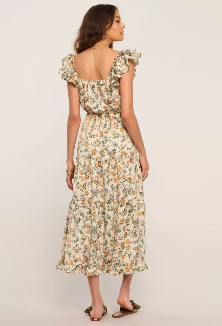 Heartloom Nelia Floral Maxi Dress | Sz Medium