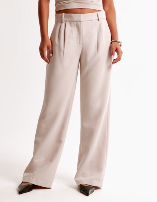 A&F Sloane Tailored Wide Leg Pant | Sz 31