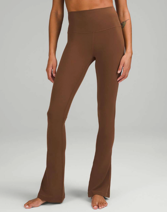 Lululemon Align™ HR Mini-Flare Pant Roasted Brown | Sz 6