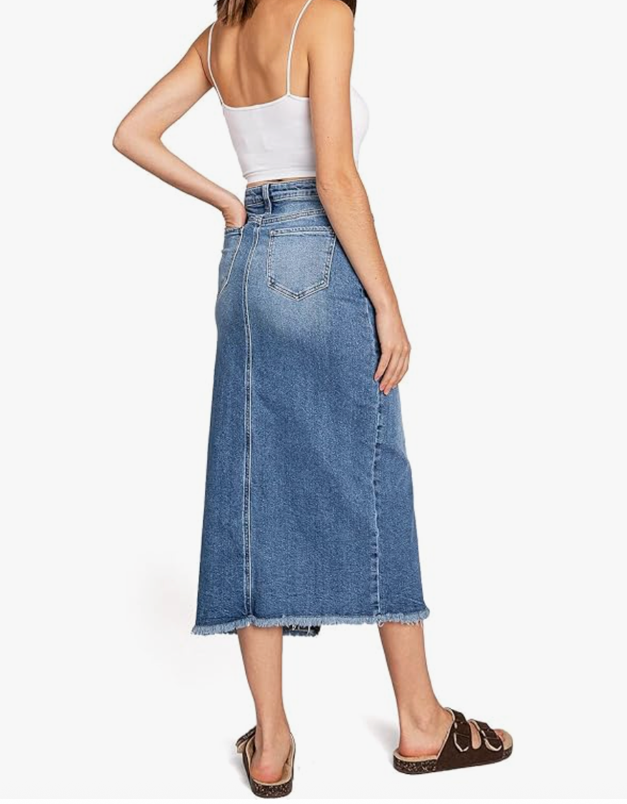 Celebrity Pink Denim Skirt | Sz 29