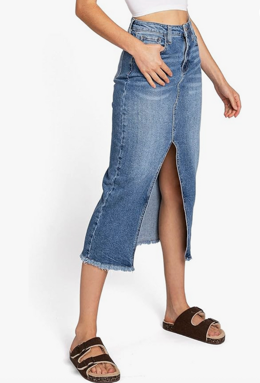 Celebrity Pink Denim Skirt | Sz 29