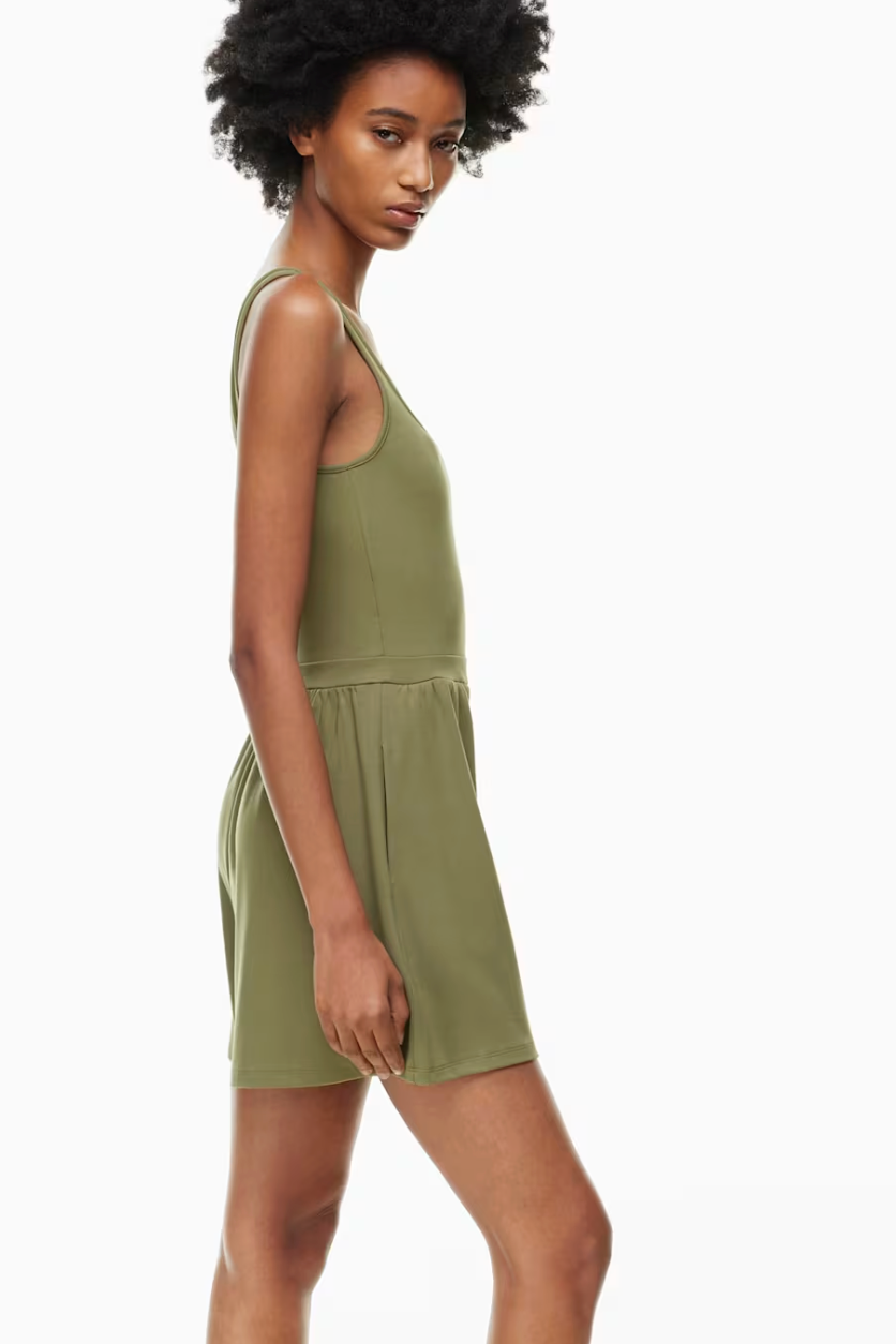 Wilfred Green Market Romper | Sz Medium