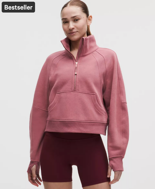 Lululemon Scuba Oversized Funnel-Neck Half Zip | Sz XS/S (fits 4-6)