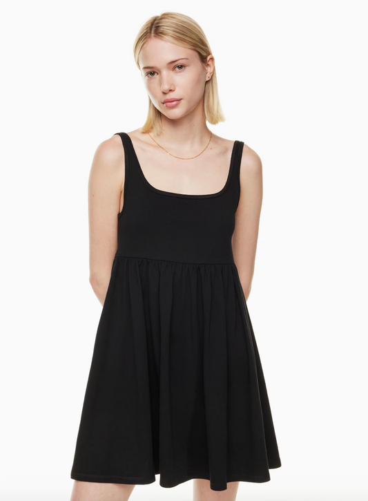 Sunday Best Curtsy Mini Dress in Black | Sz Medium