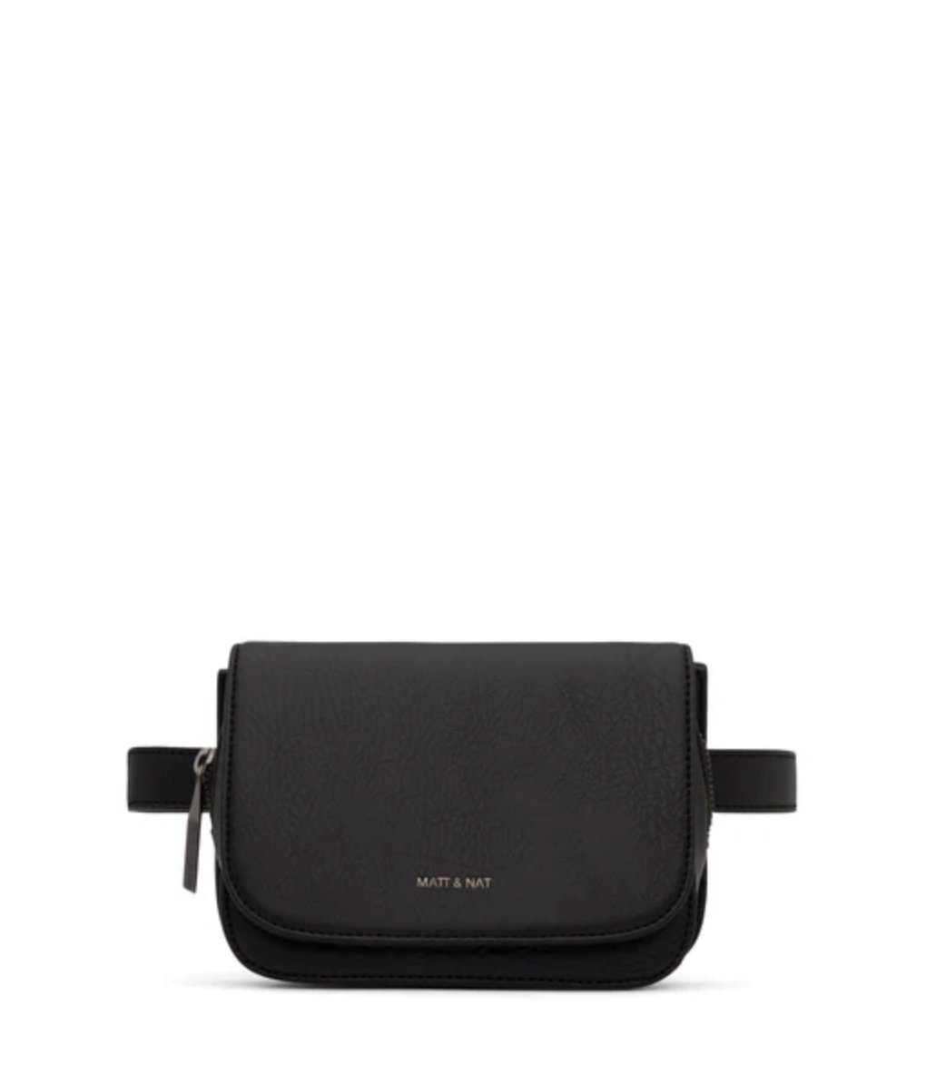 Matt & Nat Park Vegan Waist Bag in Black