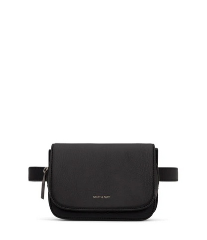 Matt & Nat Park Vegan Waist Bag in Black