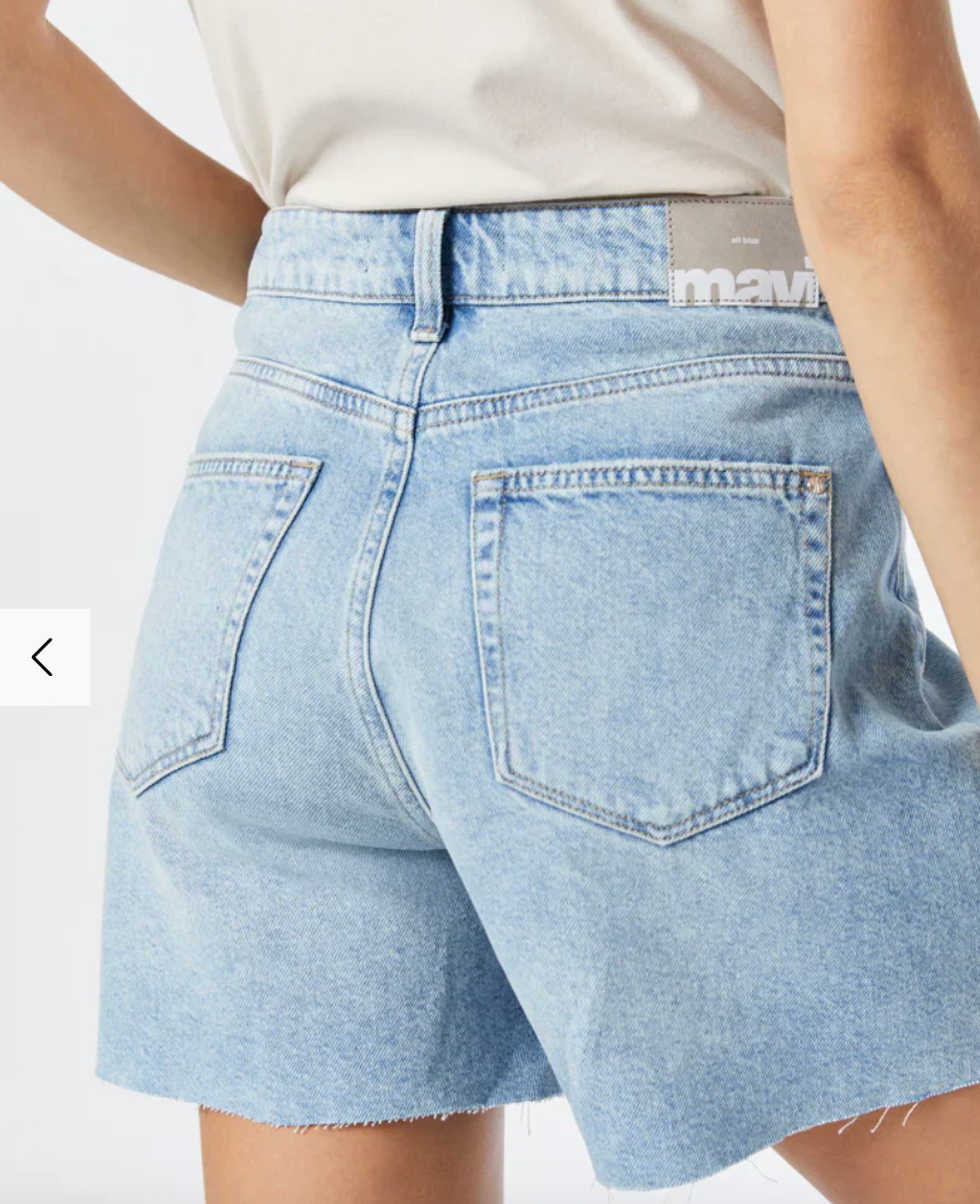 Mavi All Blue Millie Relaxed Shorts NWT | Sz 27 (fits 27/28)