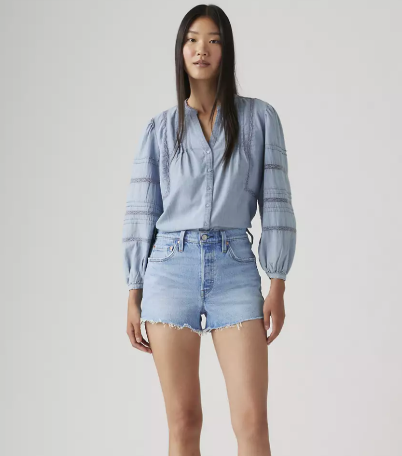 Levi's 501 Light Blue Shorts | Sz 27