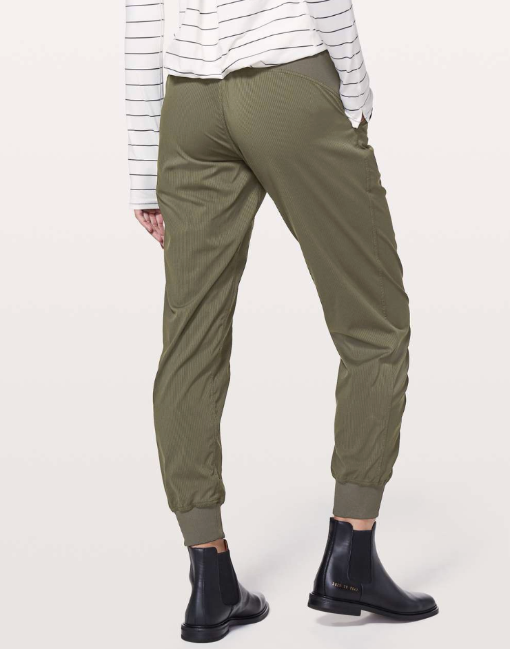 Lululemon Grey Dance Studio Jogger (dark olive) | Sz 8