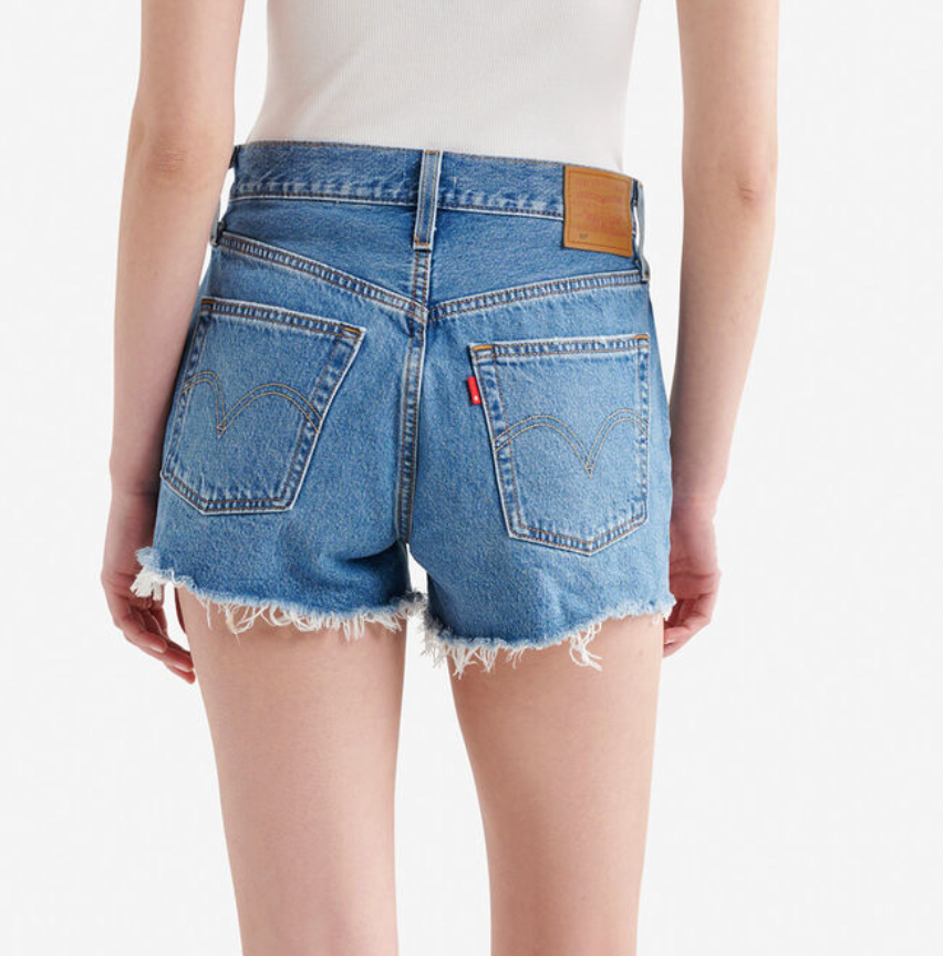 Levi 501 Shorts Light Blue | Sz 26