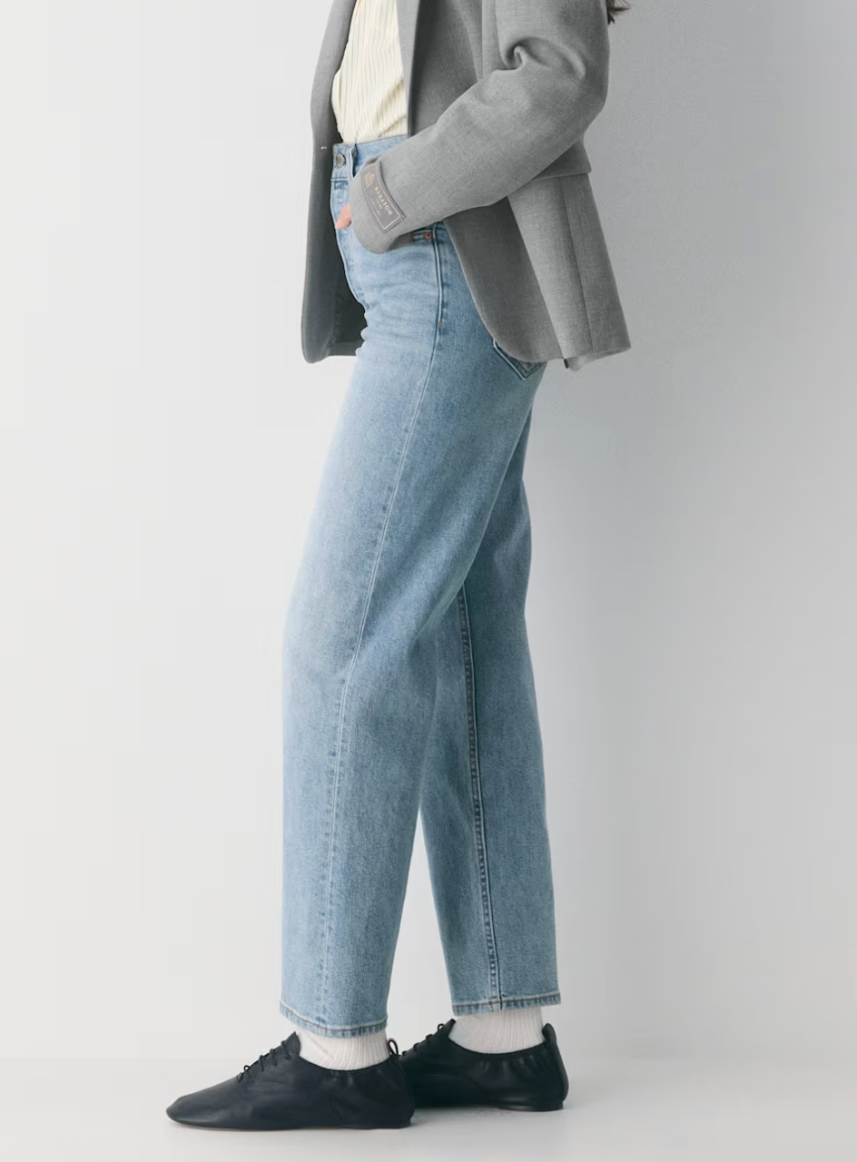 Denim Forum Arlo High Rise Straight Jeans | Sz 28