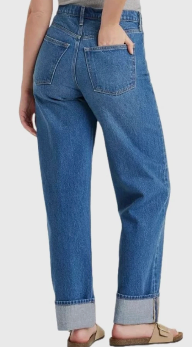 Universal Thread 90s Baggy Cuffed Jeans | Sz 8 (fit like sz 30)