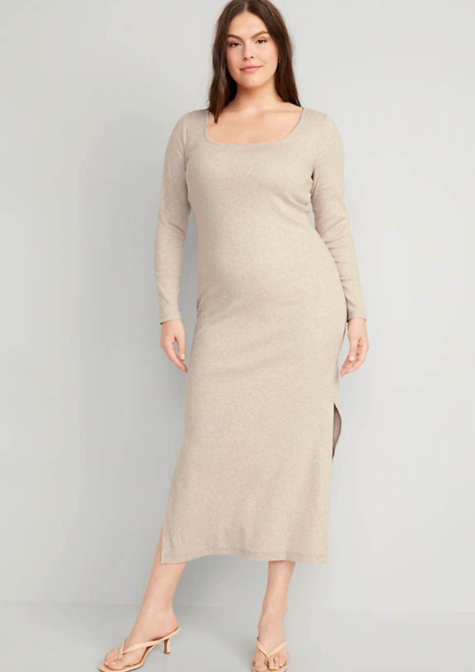 Old Navy Scoop Neck Rib-Knit Maxi Dress NWT  | Sz