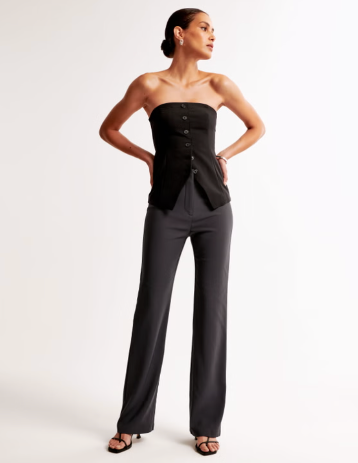 Abercrombie High Rise Slim Boot Trouser (flaw) | Sz 29