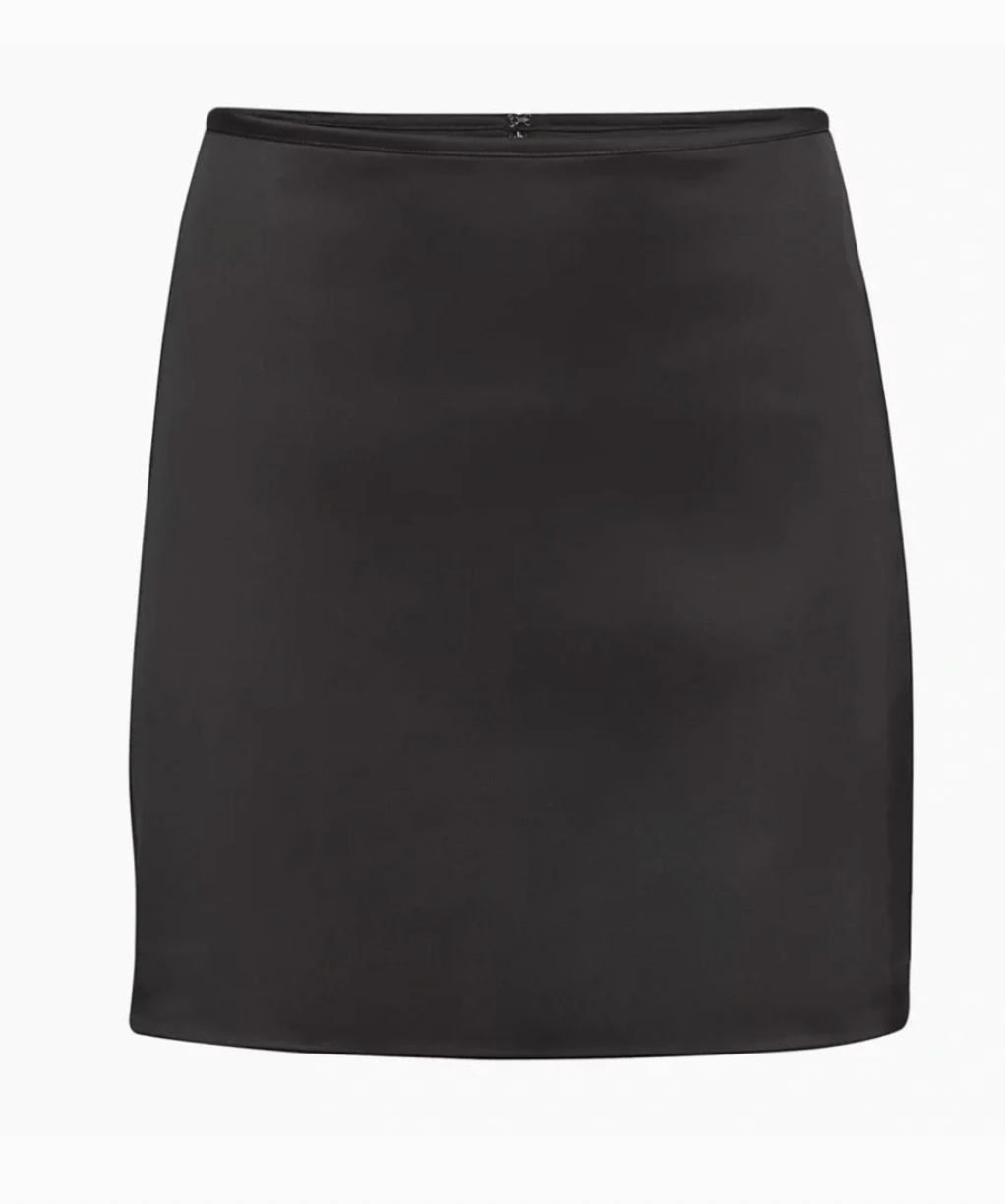 Wilfred Satin Tavern Mini Skirt | Sz 2