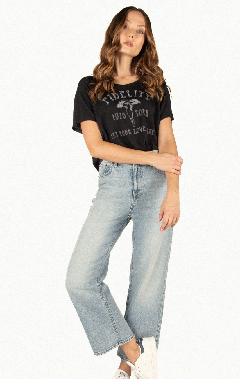 Modern American Savannah High Wide Crop Jeans | Sz 27