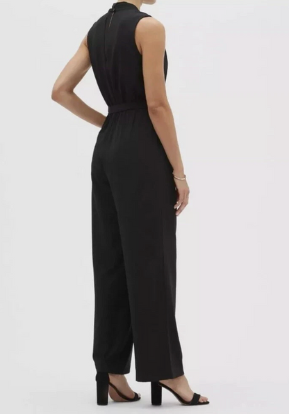 Banana Republic Wrap Wide Leg Black Jumpsuit | Sz 0 (XS)
