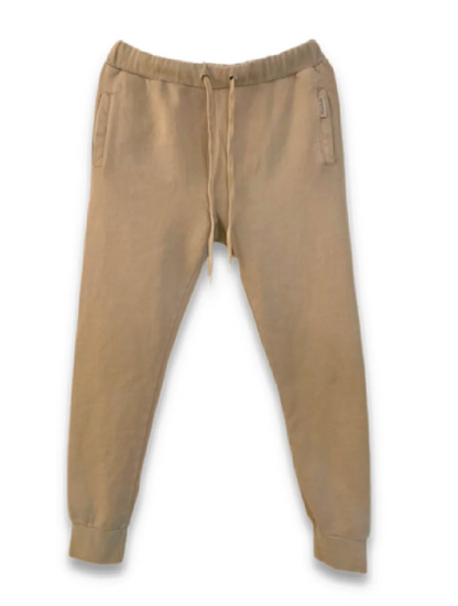 The Laundry Room Tan/Camel French Terry Sweatpants | Sz Medium (small fit)