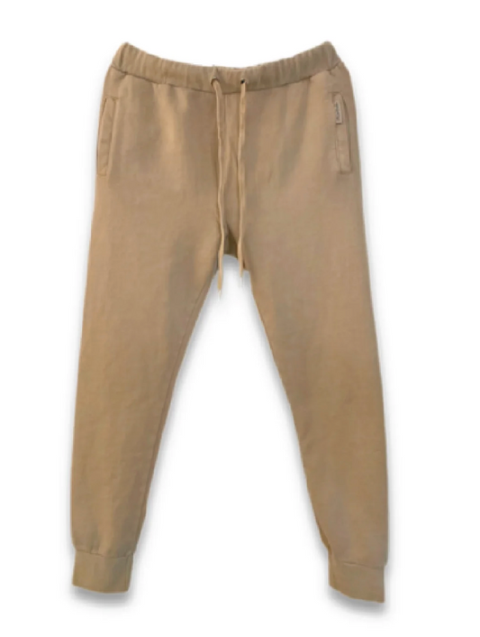 The Laundry Room Tan/Camel French Terry Sweatpants | Sz Medium (small fit)