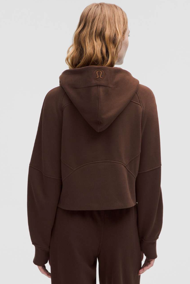 Lululemon Scuba Oversized Half-Zip Hoodie Lava Cake | Sz Xs/S