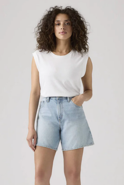 Levi's High Baggy Lightwash Shorts | Sz 27