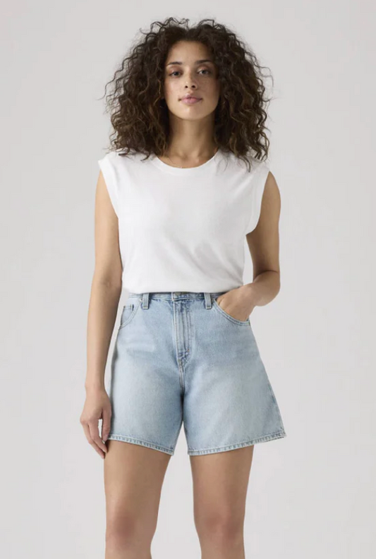 Levi's High Baggy Lightwash Shorts | Sz 27