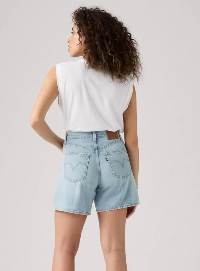 Levi's High Baggy Lightwash Shorts | Sz 27