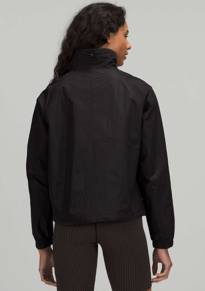 Lululemon Lightweight Half-Zip Track Pullover Black | Sz 4